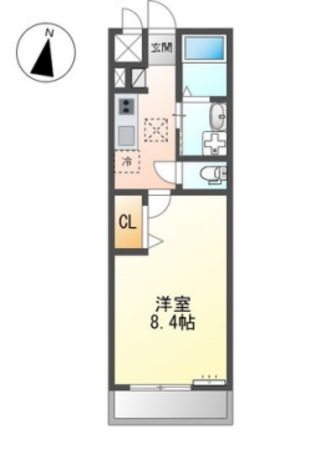 ペガサスⅡの物件間取画像